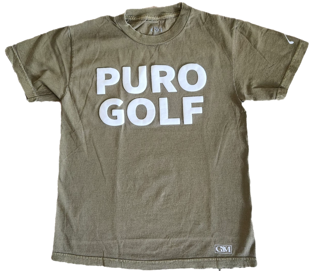 Puro Golf T-Shirt (Black/White/Army Green)