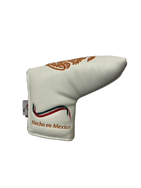 Mexico White Blade Putter Cover