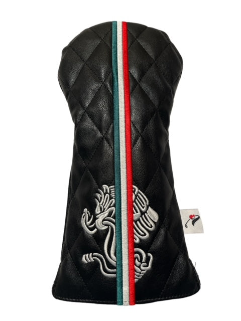 Mexico Head Custom Golf Covers- Black