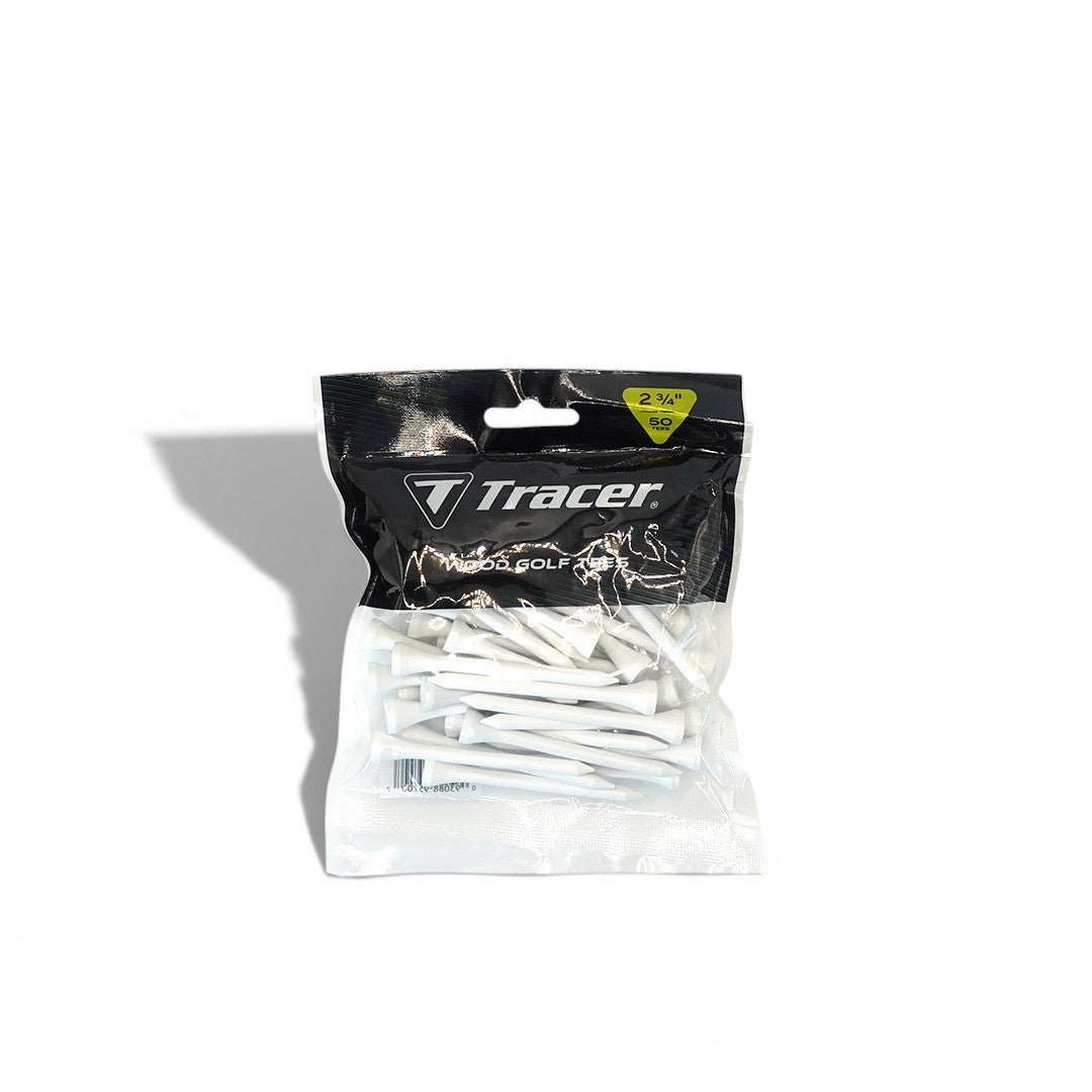 Tracer Wood Golf Tees – 2 3/4" (50 Count)