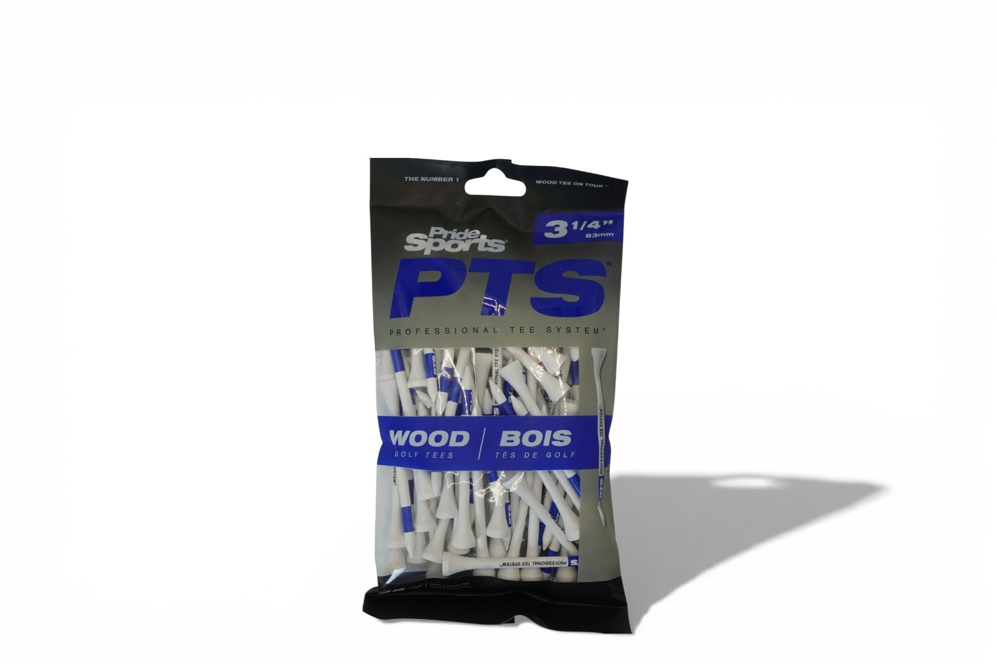 Pride Sports PTS Wood Golf Tees – 3 1/4" (83 mm)