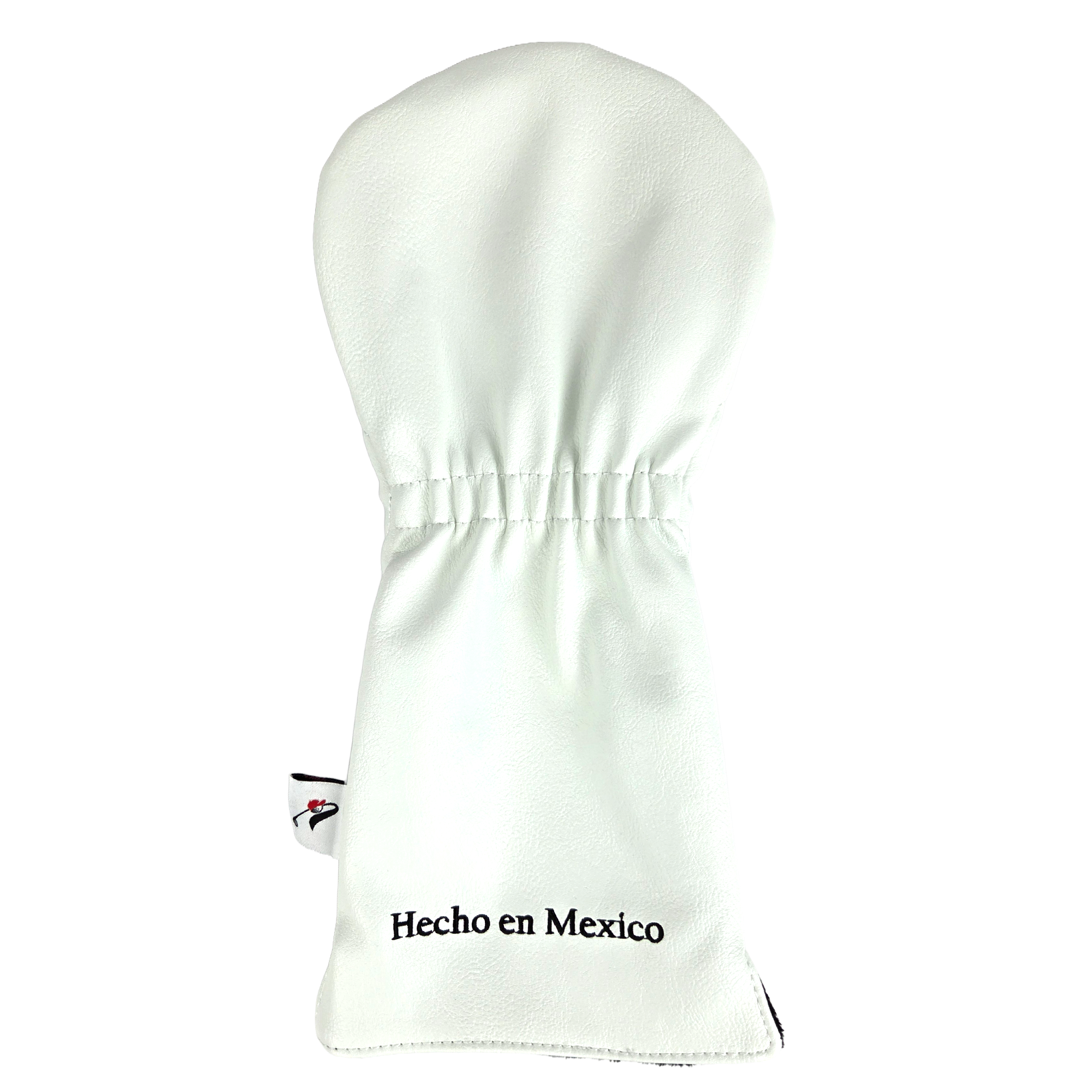 Driver Cover Mexican Flag Racing Stripe White