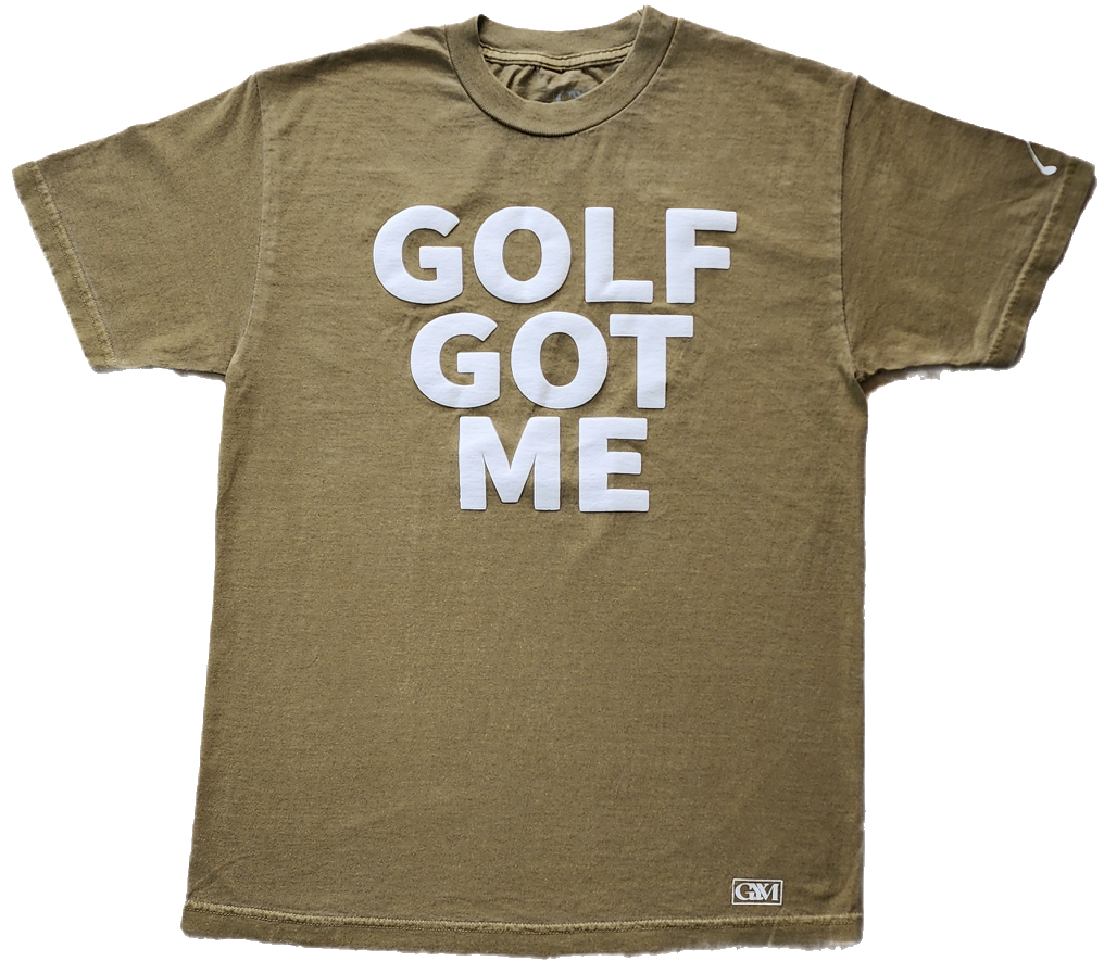 GOLF GOT ME T-Shirt (Black/White/Green)