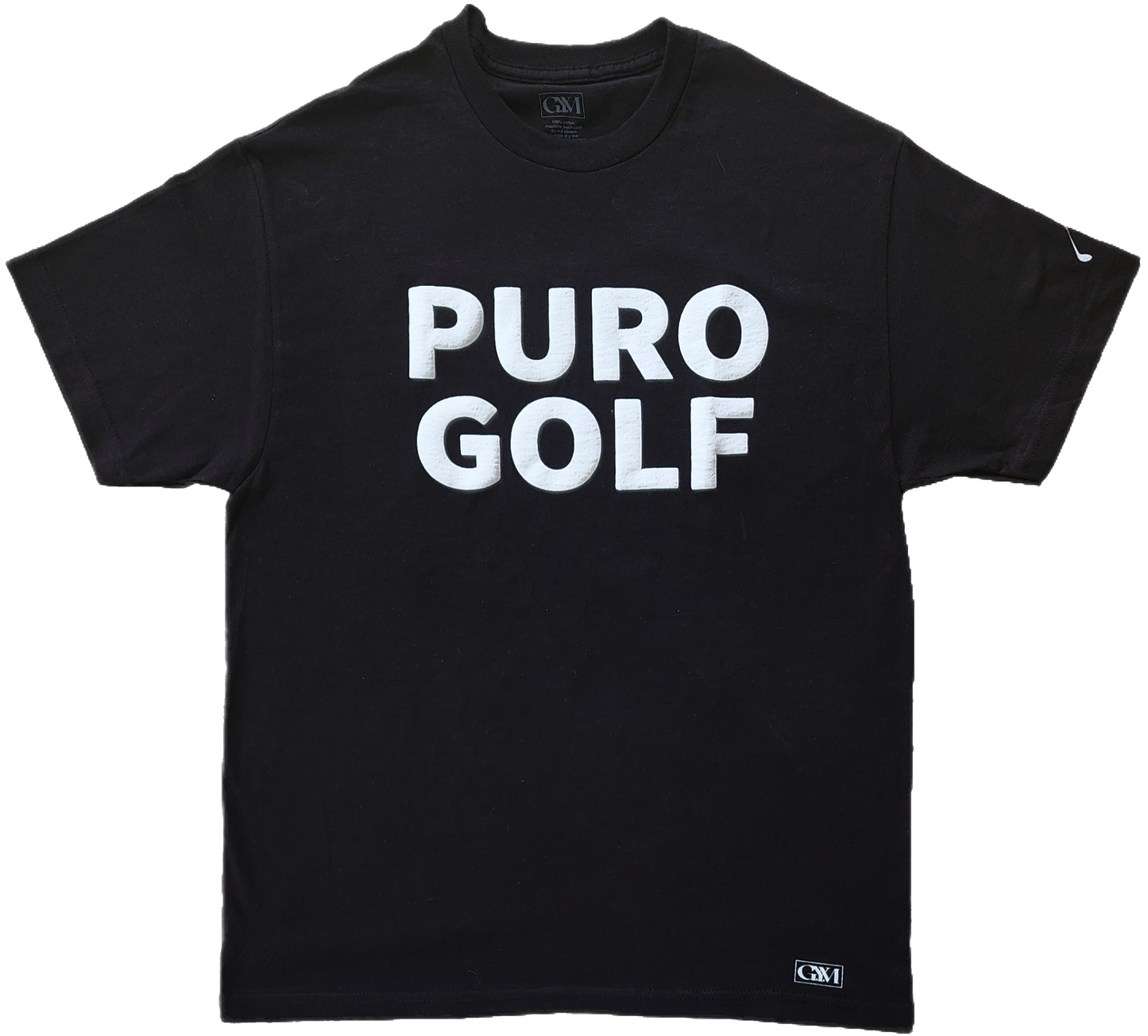 Puro Golf T-Shirt (Black/White/Army Green)