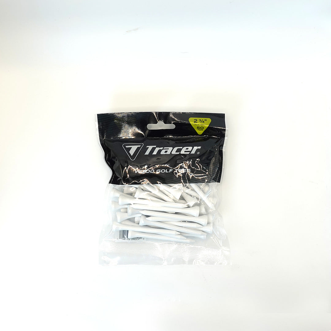 Tracer Wood Golf Tees – 2 3/4" (50 Count)